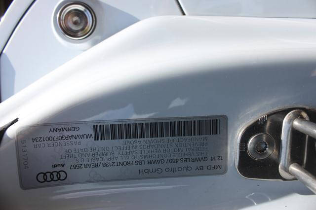 2015 Audi R8 5.2 quattro Spyder