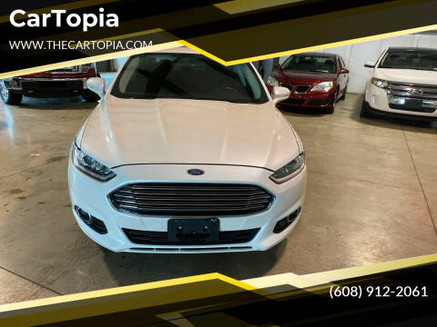 2014 Ford Fusion for sale at CarTopia in Deforest WI