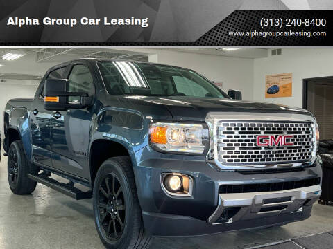 2019 GMC Canyon for sale at Alpha Group Car Leasing in Redford MI