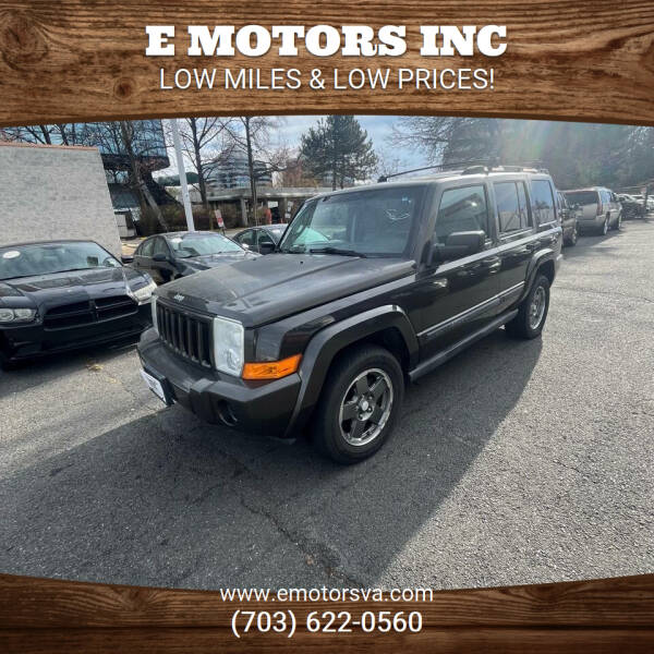 2006 Jeep Commander for sale at E Motors INC in Vienna VA