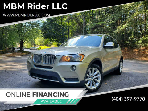 2013 BMW X3 for sale at MBM Rider LLC in Lilburn GA