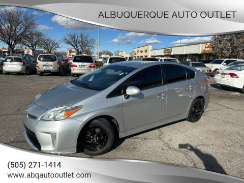 2012 Toyota Prius for sale at ALBUQUERQUE AUTO OUTLET in Albuquerque NM
