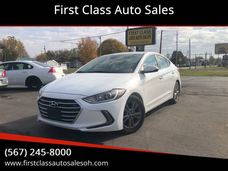 2017 Hyundai Elantra for sale at First Class Auto Sales in Fostoria OH