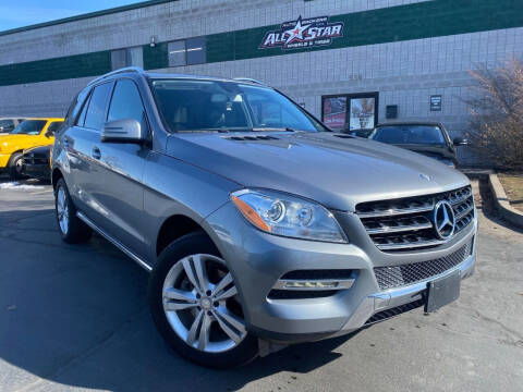 2015 Mercedes-Benz M-Class for sale at All-Star Auto Brokers in Layton UT