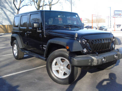 2014 Jeep Wrangler Unlimited for sale at Sunshine Auto Sales in Kansas City MO