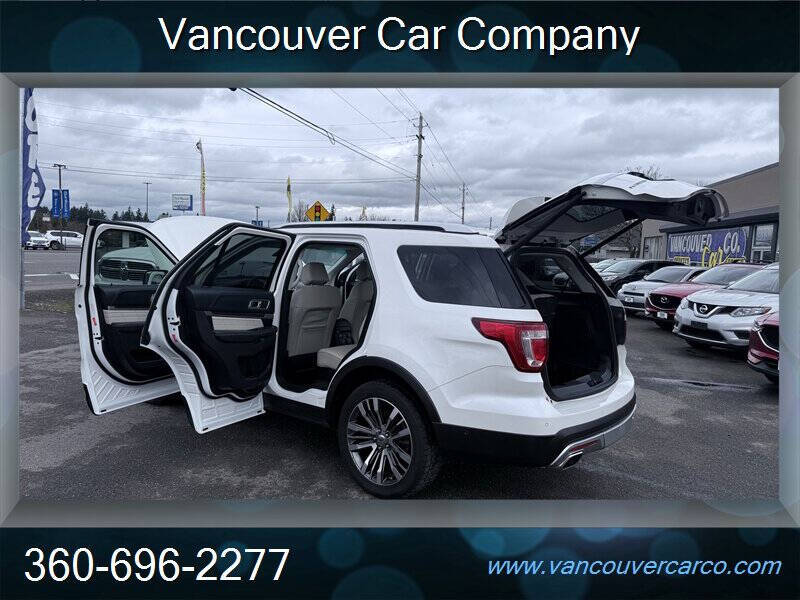 2016 Ford Explorer Platinum