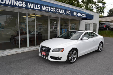 2012 Audi A5 for sale at Owings Mills Motor Cars in Owings Mills MD