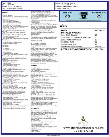 2020 Infiniti QX50 Luxe