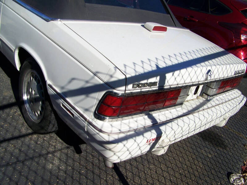 1986 Dodge 600 ES Turbo