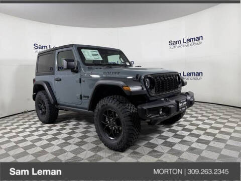 2025 Jeep Wrangler for sale at Sam Leman CDJRF Morton in Morton IL