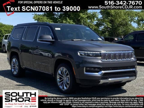 2022 Wagoneer Grand Wagoneer for sale at South Shore Chrysler Dodge Jeep Ram in Inwood NY