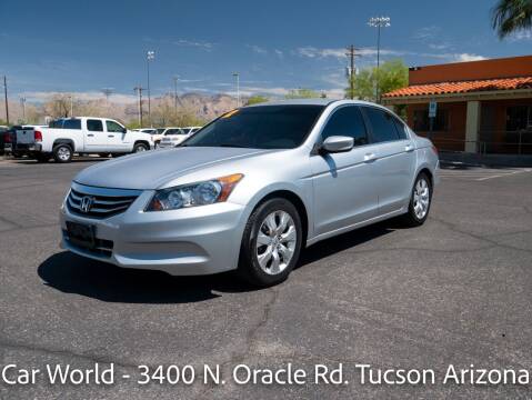2012 Honda Accord for sale at CAR WORLD in Tucson AZ