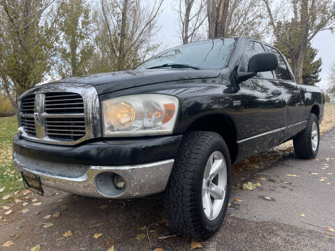 2008 Dodge Ram Pickup 1500 for sale at BELOW BOOK AUTO SALES in Idaho Falls ID