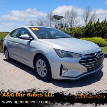 2020 Hyundai Elantra for sale at A&G Car Sales LLC in Tucson AZ
