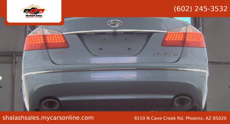 2009 Hyundai Genesis 4.6L V8