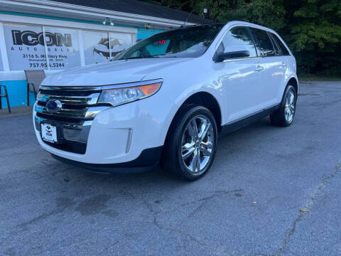 2014 Ford Edge for sale at ICON AUTO SALES in Chesapeake VA