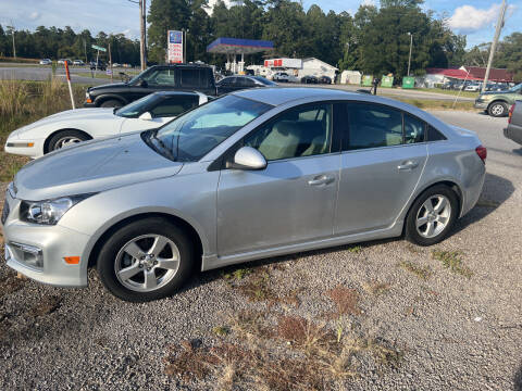 2016 Chevrolet Cruze Limited for sale at Baileys Truck and Auto Sales in Effingham SC