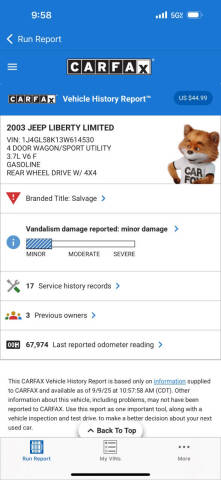 2003 Jeep Liberty Limited