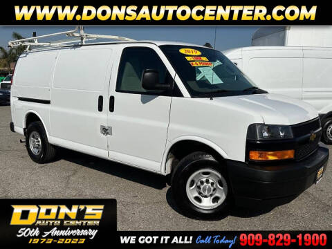 2019 Chevrolet Express for sale at Dons Auto Center in Fontana CA