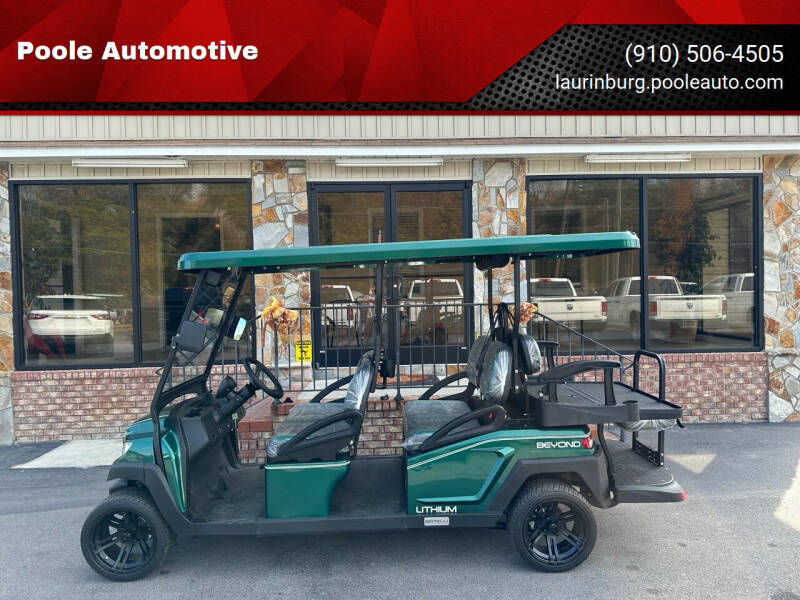 2024 BINTELLI BEYOND 6 for sale at Poole Automotive in Laurinburg NC