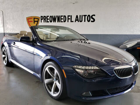 2010 BMW 6 Series for sale at Preowned FL Autos in Pompano Beach FL
