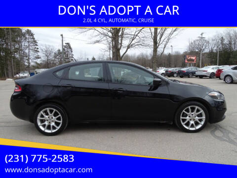 2013 Dodge Dart for sale at DON'S ADOPT A CAR in Cadillac MI
