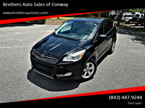 2013 Ford Escape for sale at Brothers Auto Sales of Conway in Conway SC