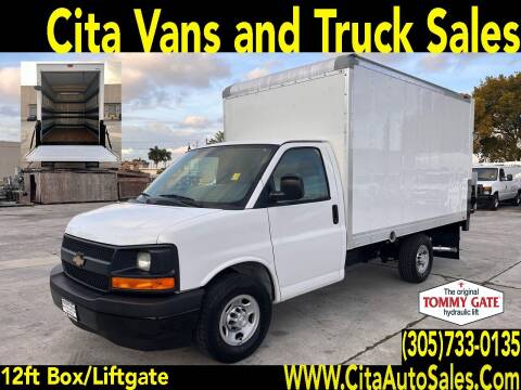 2017 CHEVROLET EXPRESS 3500 SRW 12 FT *BOX TRUCK* LIFTGATE for sale at Cita Auto Sales in Medley FL