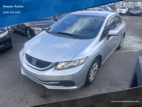 2014 Honda Civic for sale at Ameer Autos in San Diego CA
