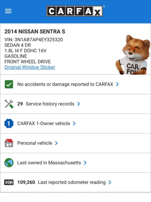 2014 Nissan Sentra