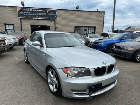 2009 BMW 1 Series for sale at Virginia Auto Mall in Woodford VA