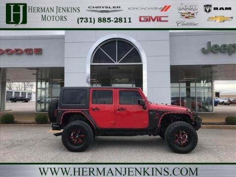 2014 Jeep Wrangler Unlimited for sale at Herman Jenkins Used Cars in Union City TN