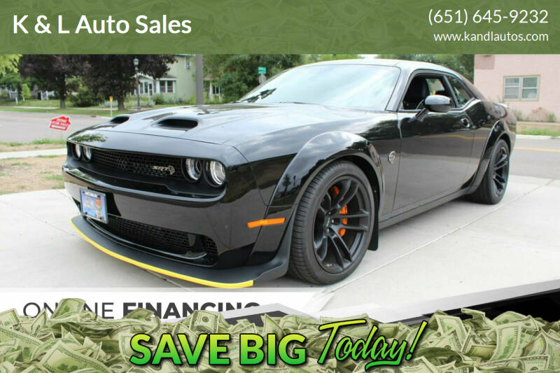 2021 Dodge Challenger for sale at K & L Auto Sales in Saint Paul MN