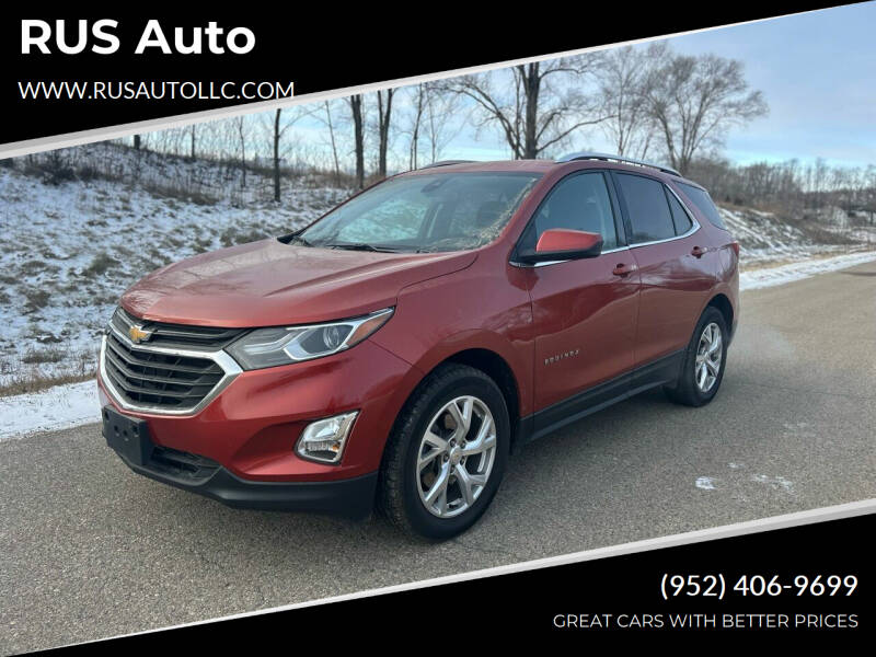 2020 Chevrolet Equinox for sale at RUS Auto in Shakopee MN