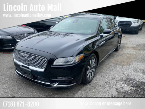 2017 Lincoln Continental for sale at Lincoln Auto Mall in Brooklyn NY