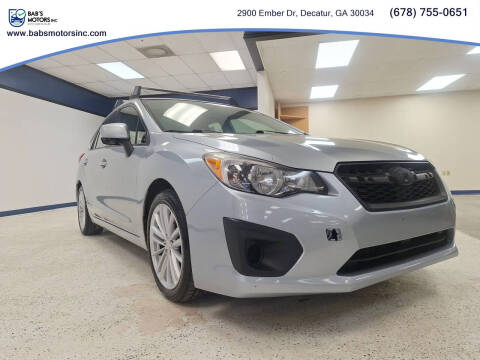 2012 Subaru Impreza 2.0i Premium