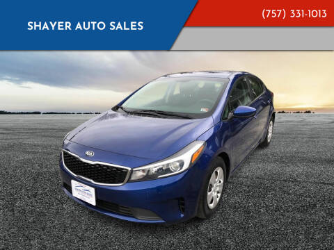 2017 Kia Forte for sale at Shayer Auto Sales in Cape Charles VA