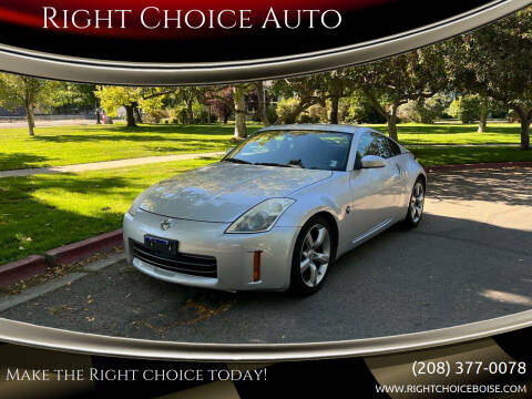 2006 Nissan 350Z for sale at Right Choice Auto in Boise ID