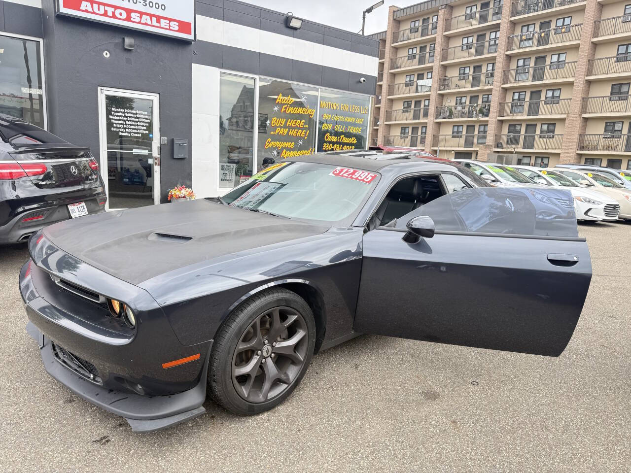 Black 2018 Dodge Challenger SXT SXT 2dr Coupe 2