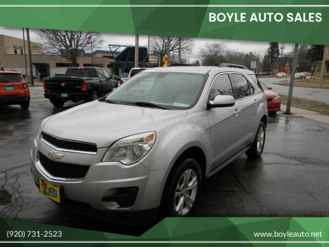 2011 Chevrolet Equinox for sale at Boyle Auto Sales in Appleton WI