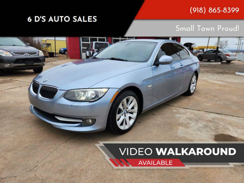 2011 BMW 3 Series for sale at 6 D's Auto Sales in Mannford OK