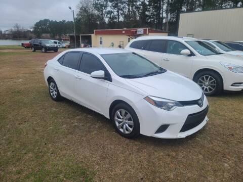 2014 Toyota Corolla for sale at Lakeview Auto Sales LLC in Sycamore GA