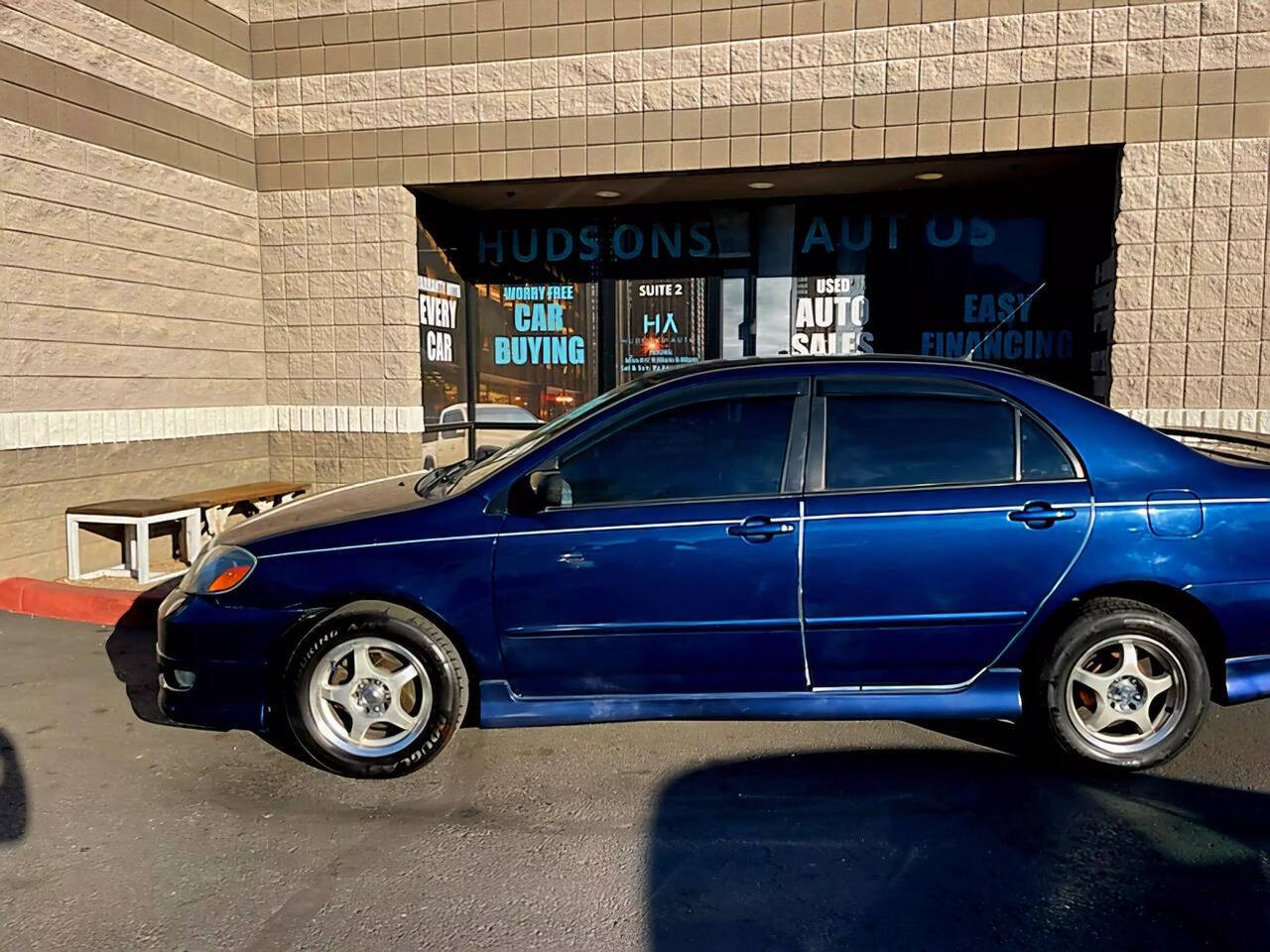 2007 Toyota Corolla for sale at HUDSONS AUTOS in Gilbert, AZ