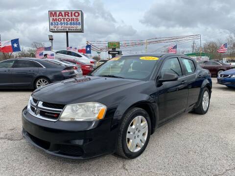 2014 Dodge Avenger for sale at Mario Motors in South Houston TX