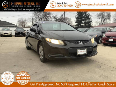 2013 Honda Civic for sale at G-Inspired Automall, LLC. in Washington IL