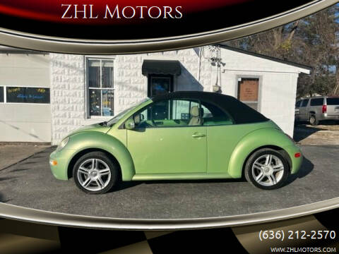 2005 Volkswagen New Beetle Convertible for sale at ZHL Motors in House Springs MO