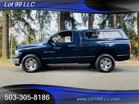 2004 Dodge Ram 1500 for sale at LOT 99 LLC in Milwaukie OR