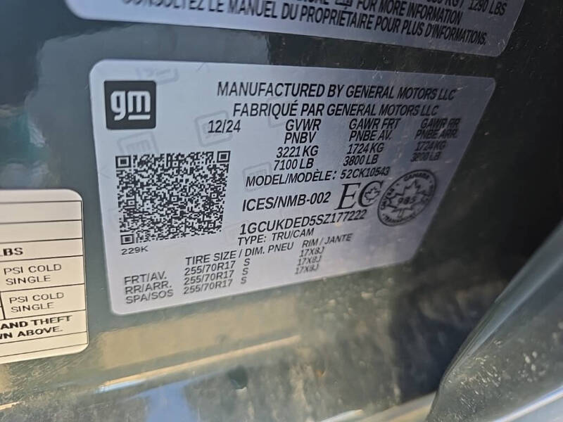 2025 Chevrolet Silverado 1500