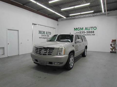 2009 Cadillac Escalade ESV for sale at MGM Auto in San Antonio, TX