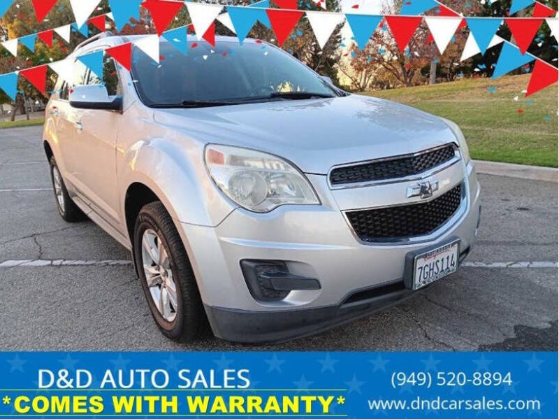 2014 Chevrolet Equinox for sale at D&D AUTO SALES in Whittier CA